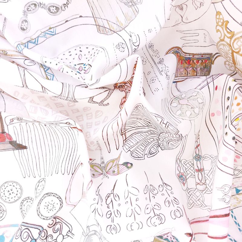 Tana Lawn Cotton Tana Lawn Cotton "Handbook of Sketches"