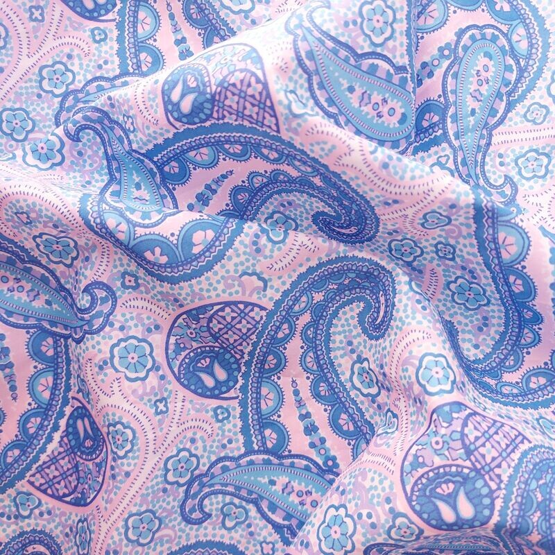 Tana Lawn Organic Cotton Tana Lawn Organic Cotton "Pasha's Paisley" Reststück 1,80 m