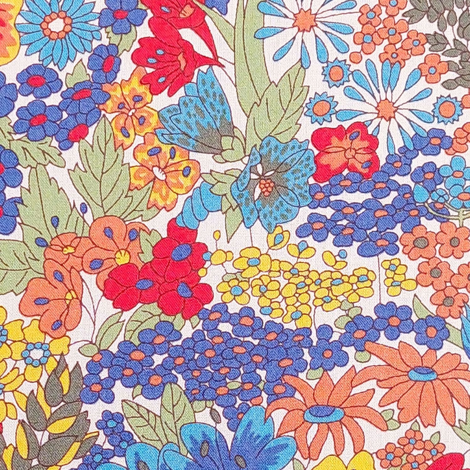 Tana Lawn Cotton "Margaret Annie" Multi Bright