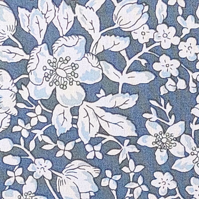 Tana Lawn Cotton "Lizzy" Blue Dark