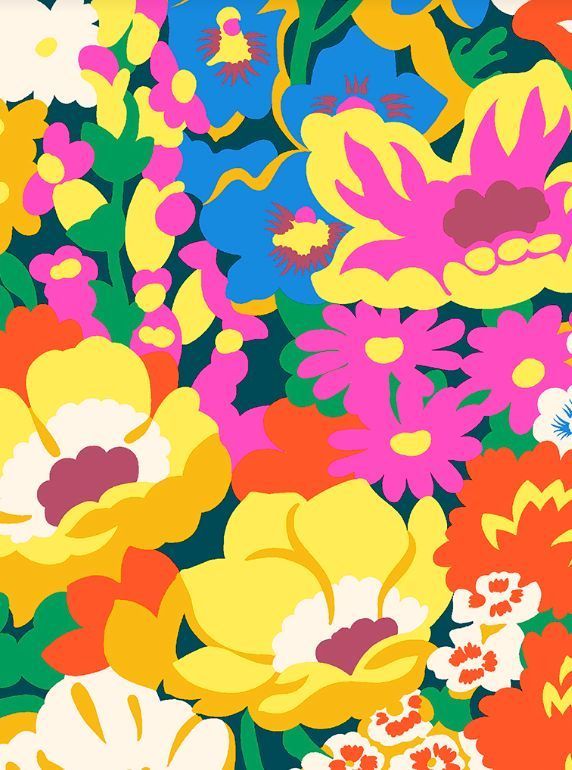 Tana Lawn Cotton "Lord Thorpe" Multibright Neo