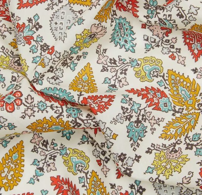 Tana Lawn Cotton Tana Lawn Cotton "Tapestry Leaves"