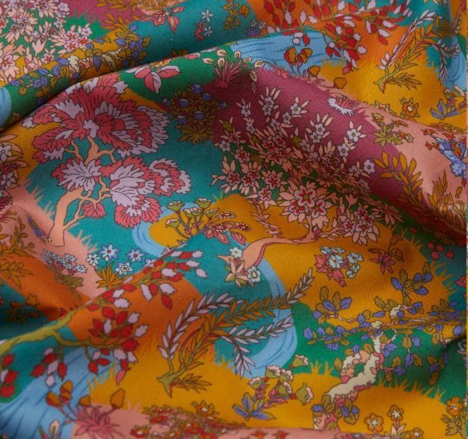 Tana Lawn Cotton Tana Lawn Cotton "Little Landscape"