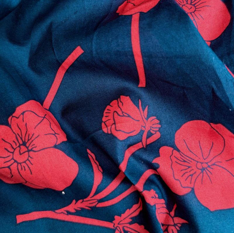 Tana Lawn Cotton Tana Lawn Cotton "Radiant Ross"
