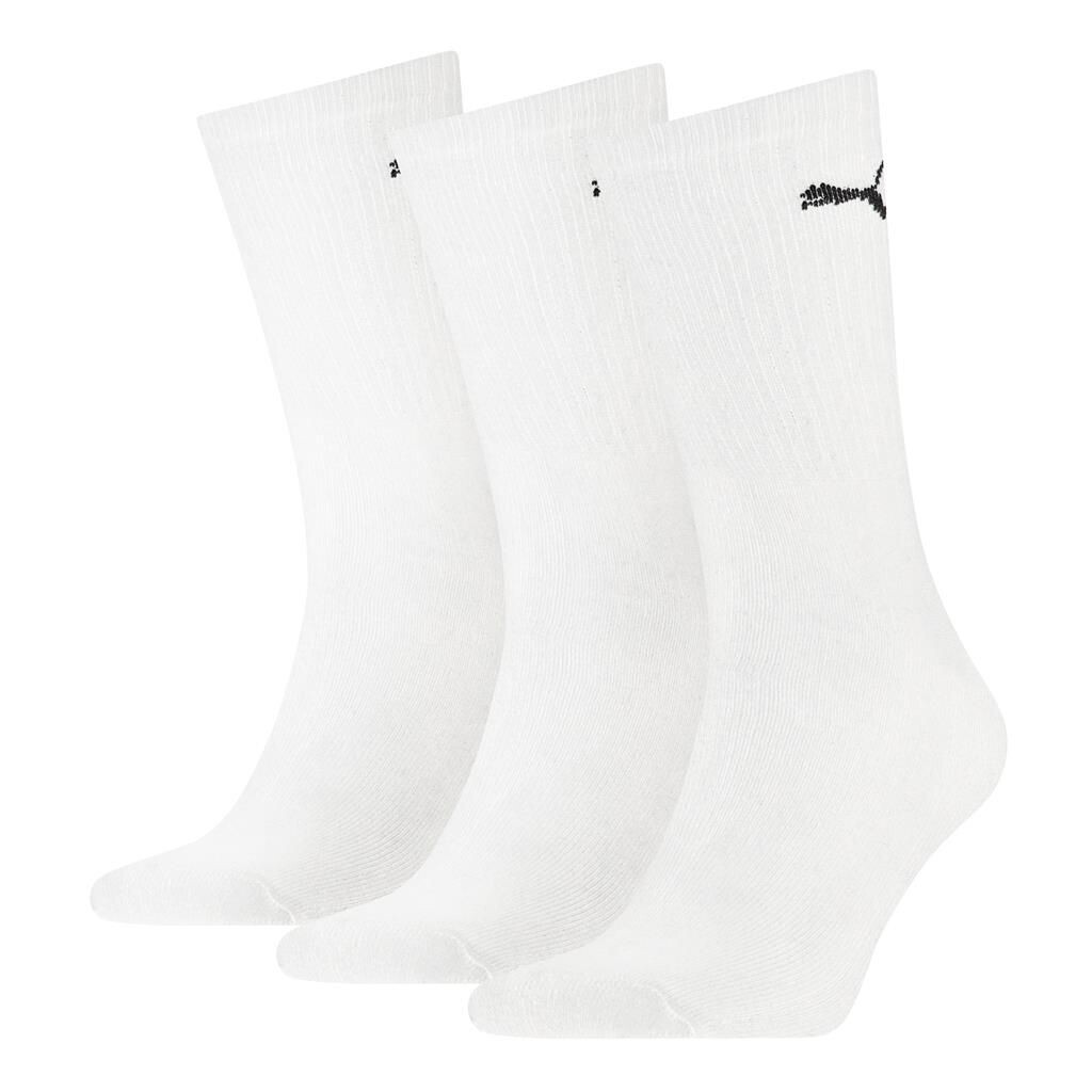 PUMA CREW SOCK 3P white