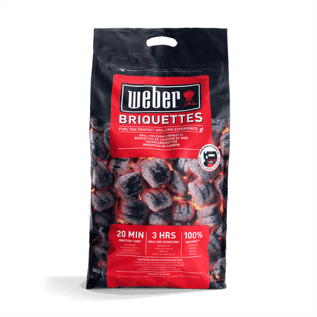 WEBER - SACO BRIQUETTES 8kg
