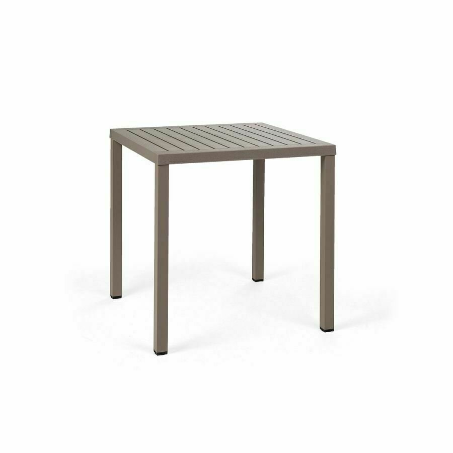 MESA CUBE 70x70cm TORTORA