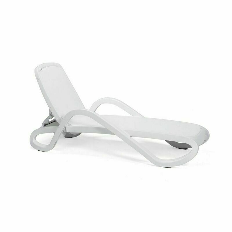ESPREGUIÇADEIRA ALFA BRANCO/BRANCO