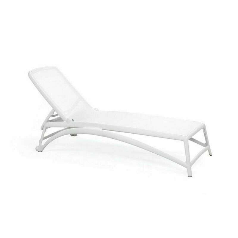 ESPREGUIÇADEIRA ATLÂNTICO BRANCO/BRANCO