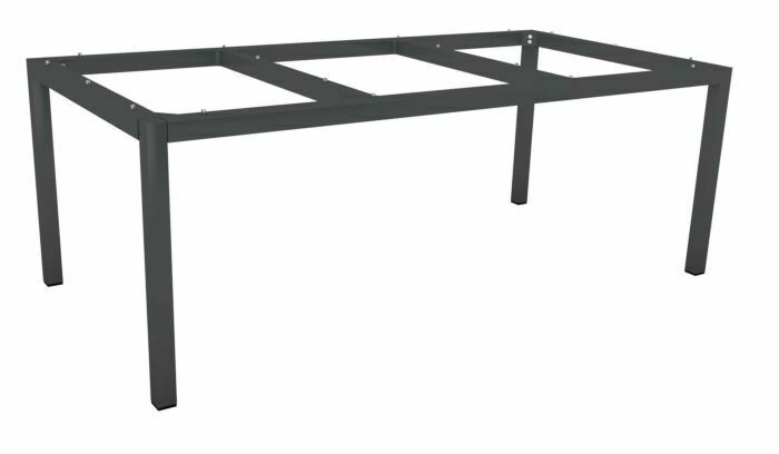 BASE MESA 200x100cm ALU ANTRACITE