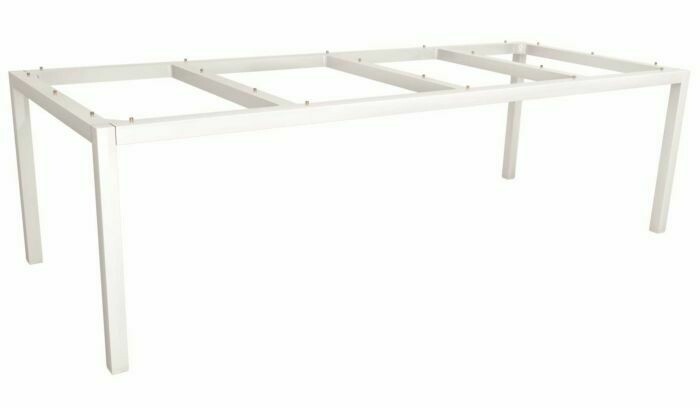 BASE MESA 250x100cm ALU BRANCO