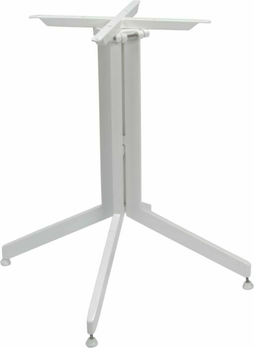 BASE MESA Ø80 E 80x80cm  ALU BRANCO
