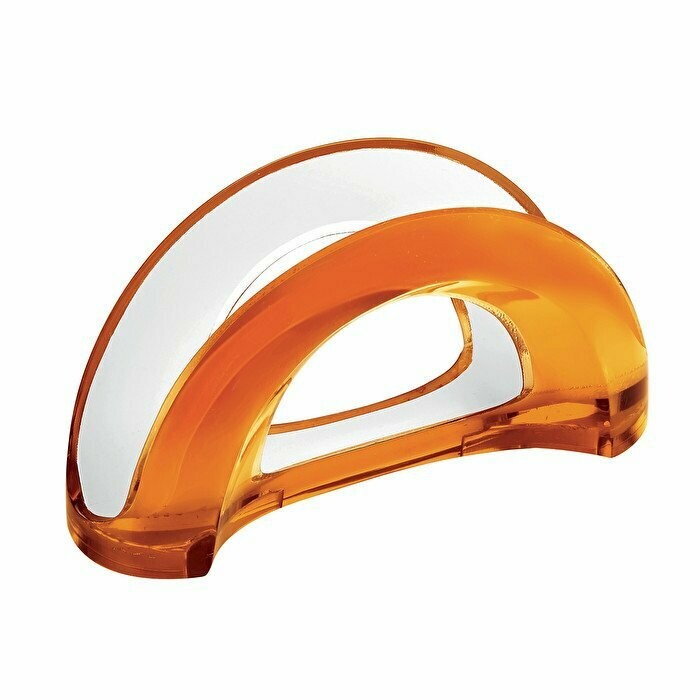 PORTA GUARDANAPOS BICOLOR - LARANJA