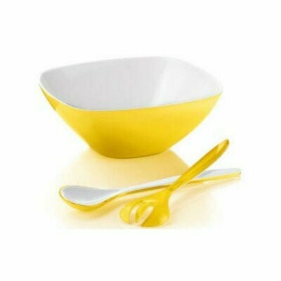 CONJUNTO SALADEIRA BICOLOR - AMARELO