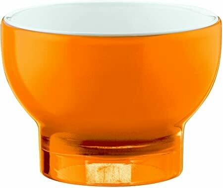 TAÇA DE GELADO BICOLOR - LARANJA