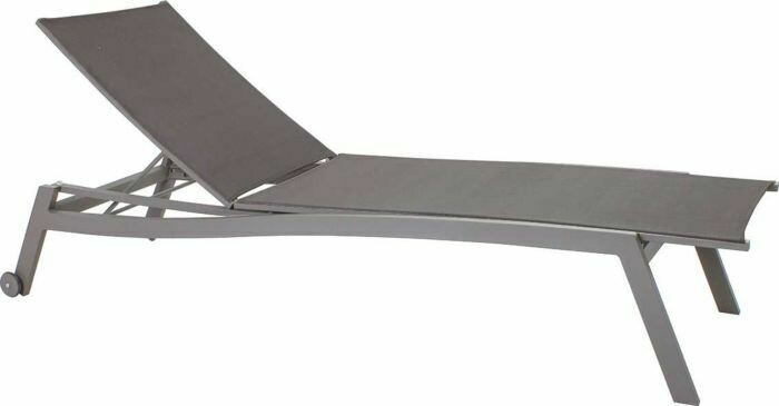 ESPREGUIÇADEIRA ALLROUND - GRAPHITE/PRATA