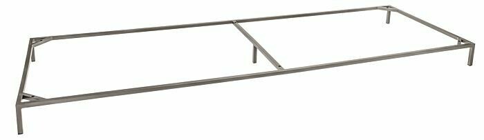 ESTRUTURA 3 LUGARES FONTANA ALU TAUPE