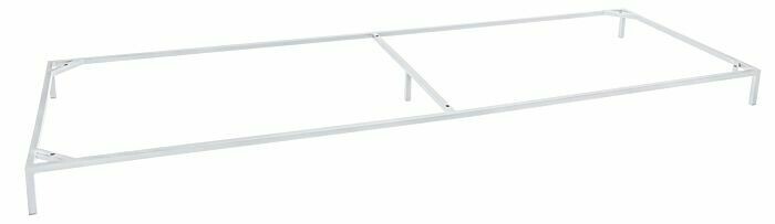 ESTRUTURA 3 LUGARES FONTANA ALU BRANCO