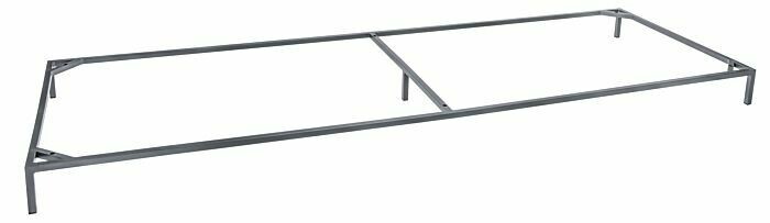 ESTRUTURA 3 LUGARES FONTANA ALU GRAPHITE
