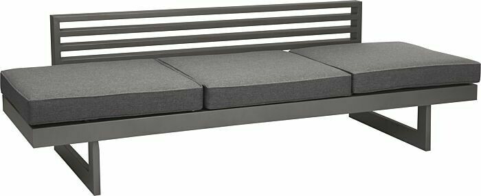 ESPREGUIÇADEIRA HOLLY  GRAPHITE/CINZA