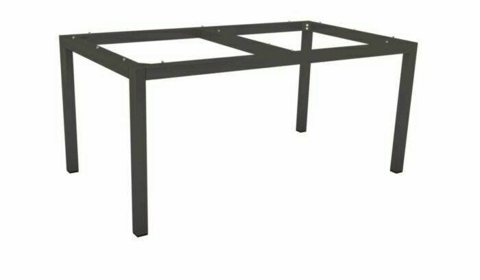 TABLE FRAME BASE 160x90cm   ALU ANTHRACITE