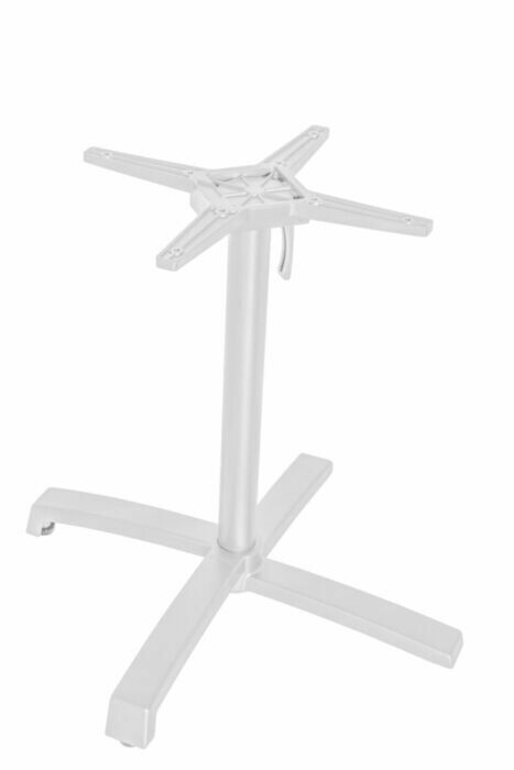BASE DE MESA ALU Ø80 e 80x80 LIVORNO BRANCO