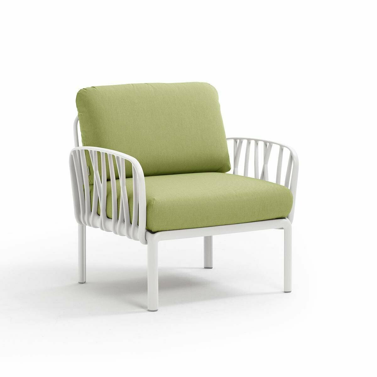 Komodo Cadeirão Branco Sunbrella® Abacate
