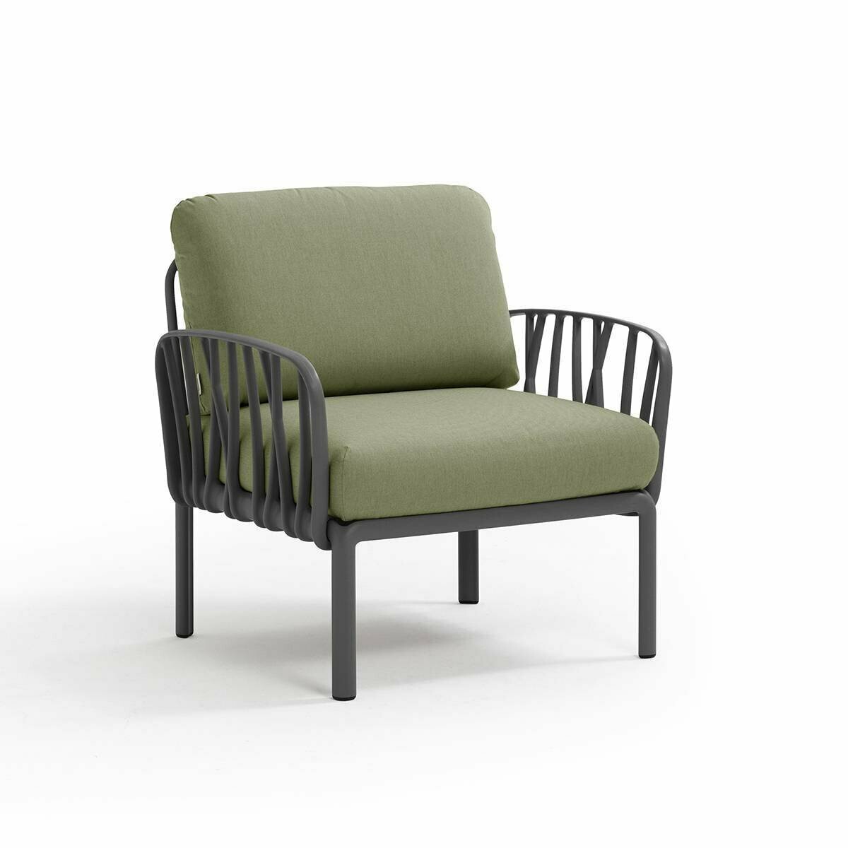 Komodo Cadeirão Antracite Sunbrella® Floresta