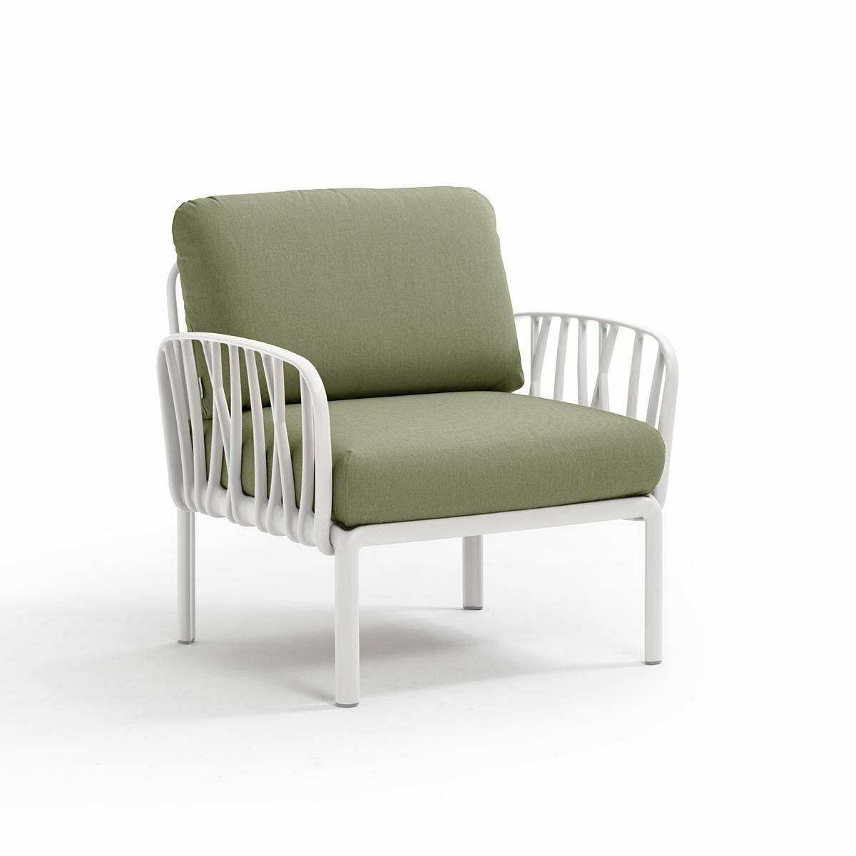 Komodo Cadeirão Branco Sunbrella® Floresta