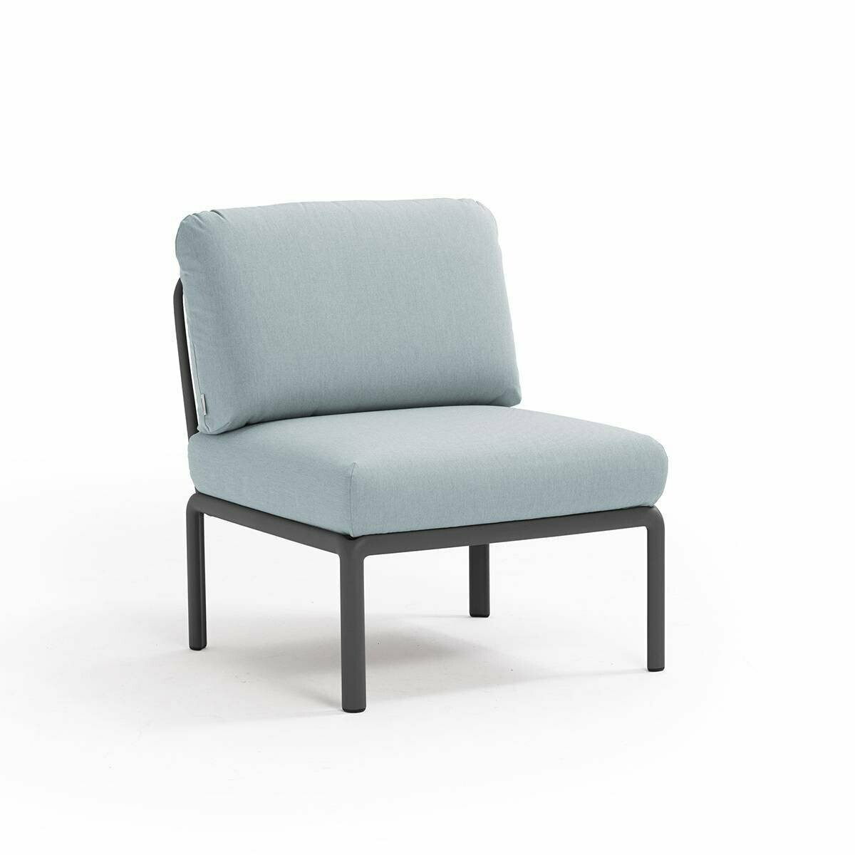 Komodo Módulo Central Antracite Sunbrella® Gelo