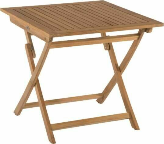 MESA DOBRAVEL MALAGA 80x80x75 TECA FSC