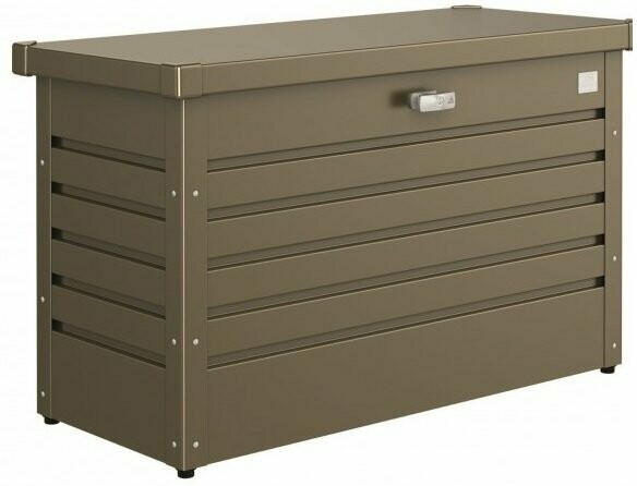CAIXA DE ARRUMOS 100 EXTERIOR 100x46x71cm BRONZE METALIZADO