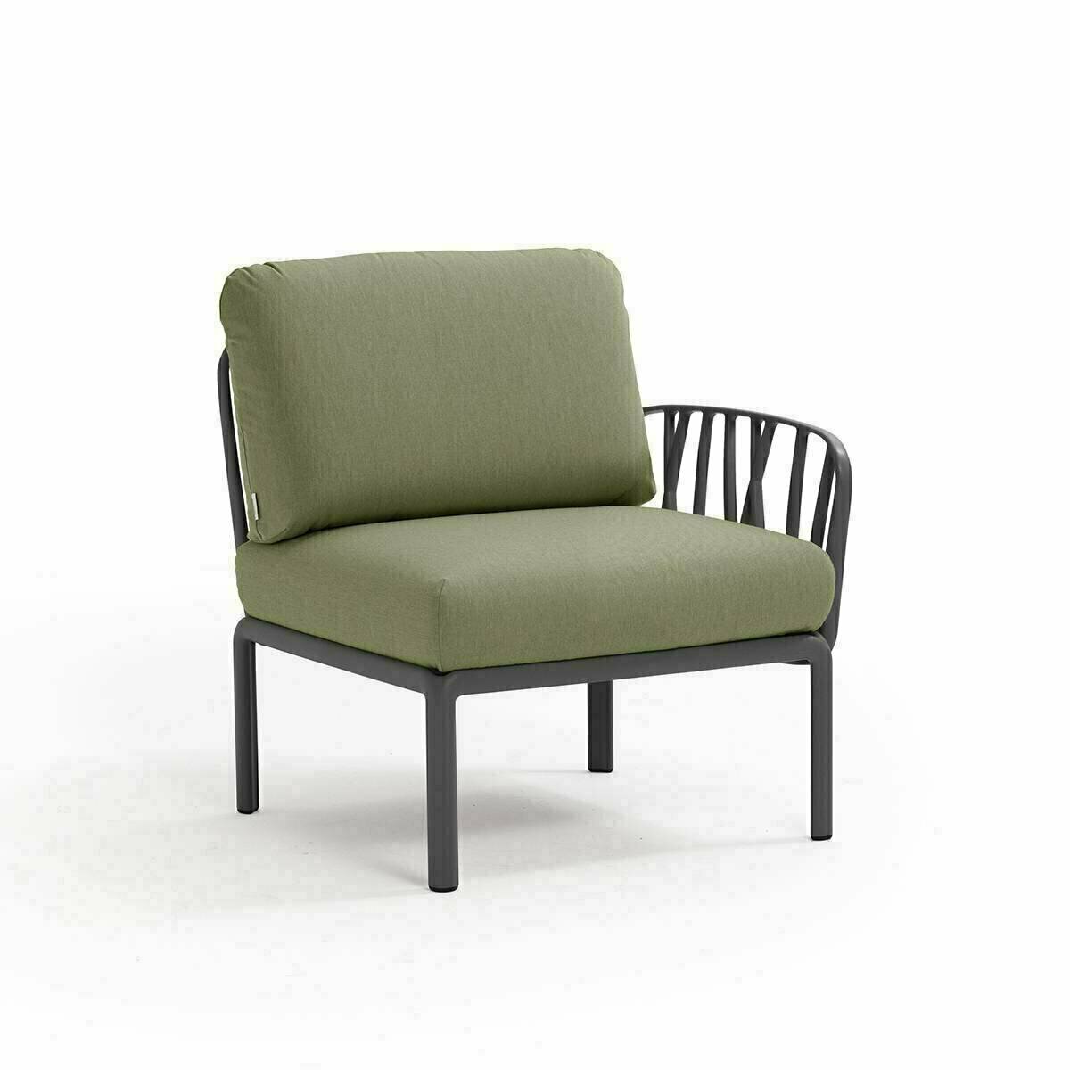 Komodo Módulo Terminal Antracite Sunbrella® Floresta