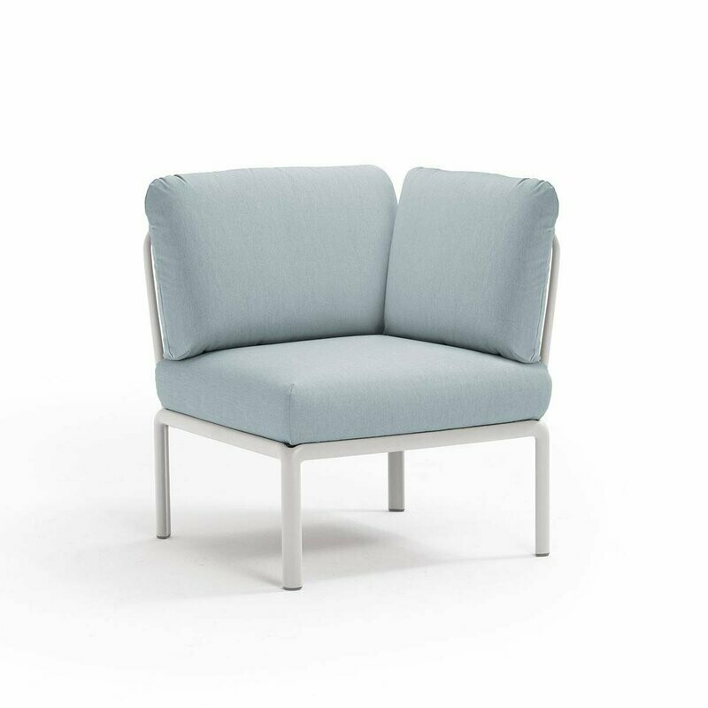 Komodo Módulo Canto Branco Sunbrella® Gelo