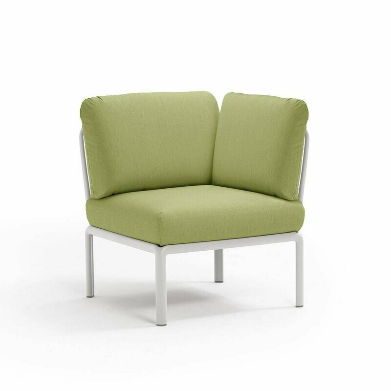 Komodo Módulo Canto Branco Sunbrella® Abacate