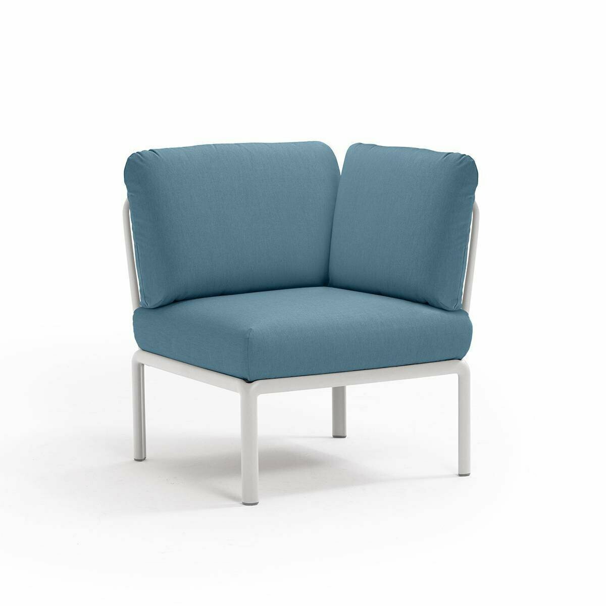 Komodo Módulo Canto Branco Sunbrella® Adriatic