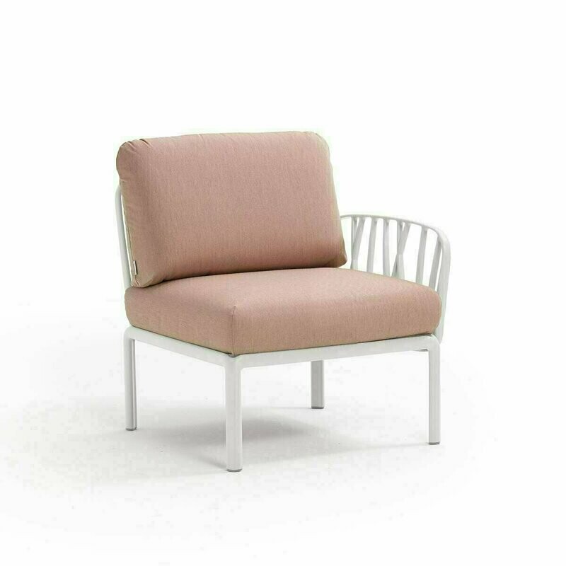 Komodo Módulo Terminal Branco Rosa