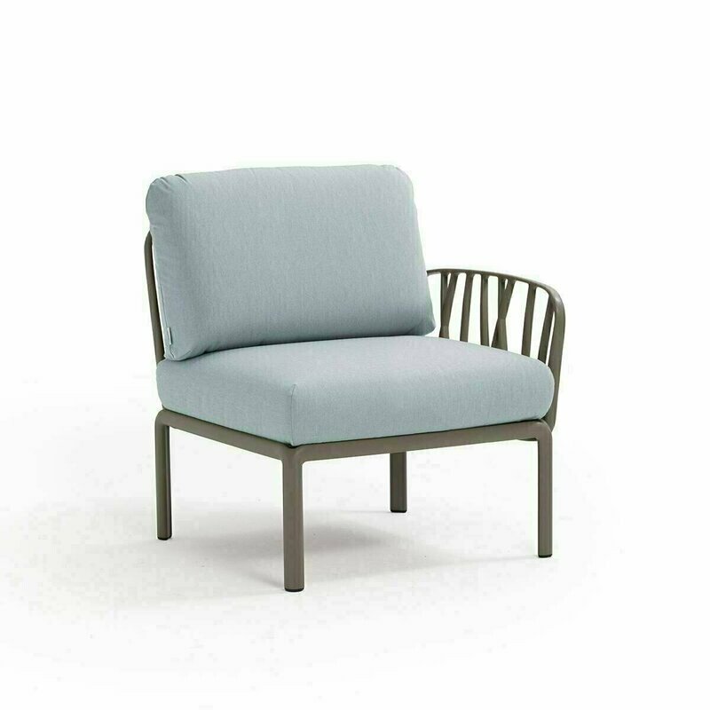 Komodo Módulo Terminal Tortora Sunbrella® Gelo