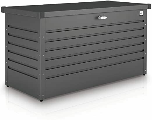 CAIXA DE ARRUMOS 100 EXTERIOR 100x46x71cm ANTRACITE METALIZADO