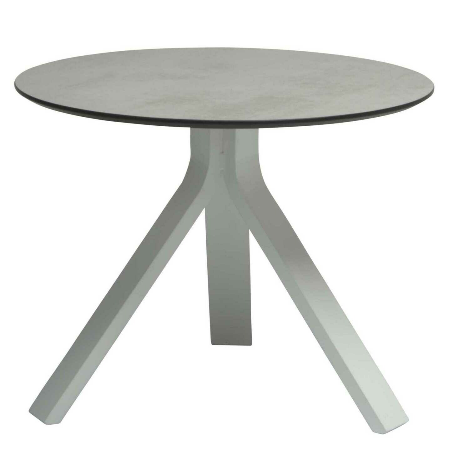 MESA DE APOIO BRANCA FREDDIE Ø55