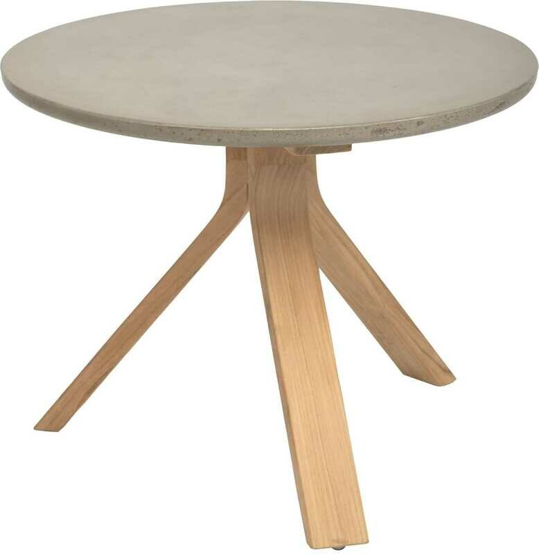 MESA DE APOIO TECA FREDDIE Ø55