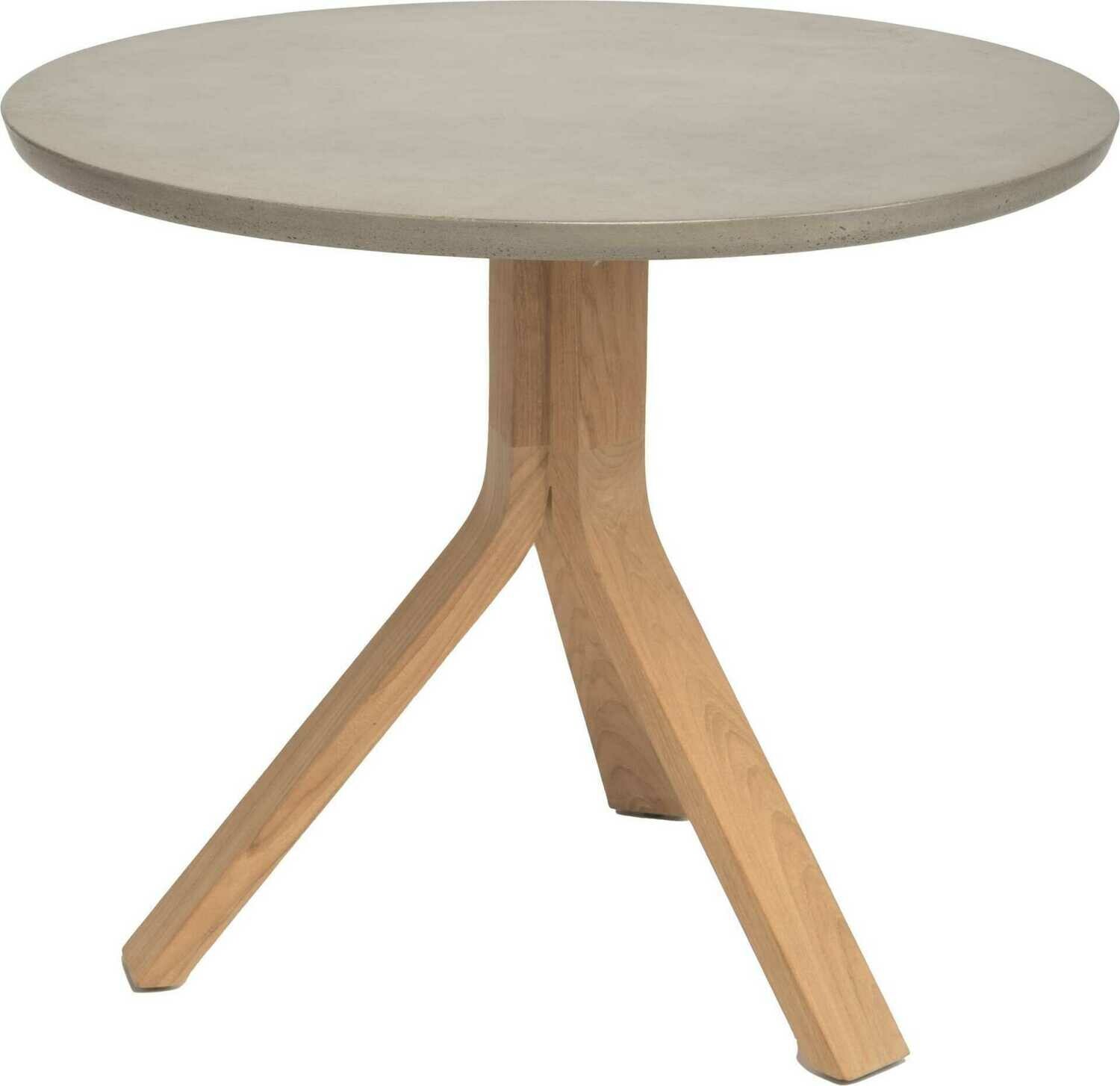 MESA DE APOIO TECA FREDDIE Ø65