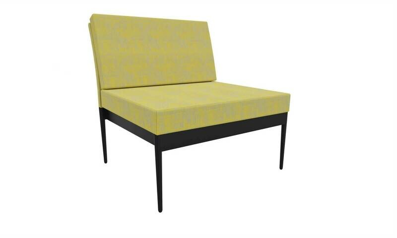 ELEMENTO BASICO AMARELO ILDIGO C/BASE QUADRADA ANTRACITE