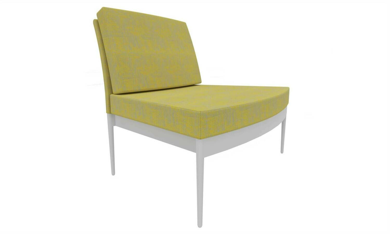 ELEMENTO BASICO COSTA BAIXA AMARELO ILDIGO C/BASE CURVA BRANCA