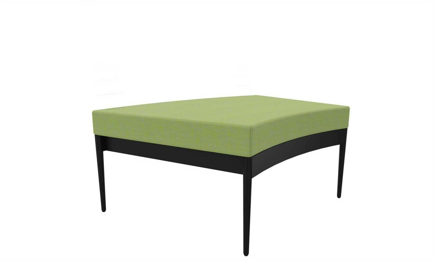 BANCO DE APOIO VERDE CLARO ILDIGO C/BASE CURVA ANTRACITE