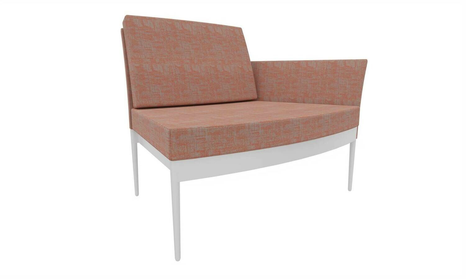 ELEMENTO LATERAL COSTA BAIXA CORAL ILDIGO C/BASE CURVA BRANCA
