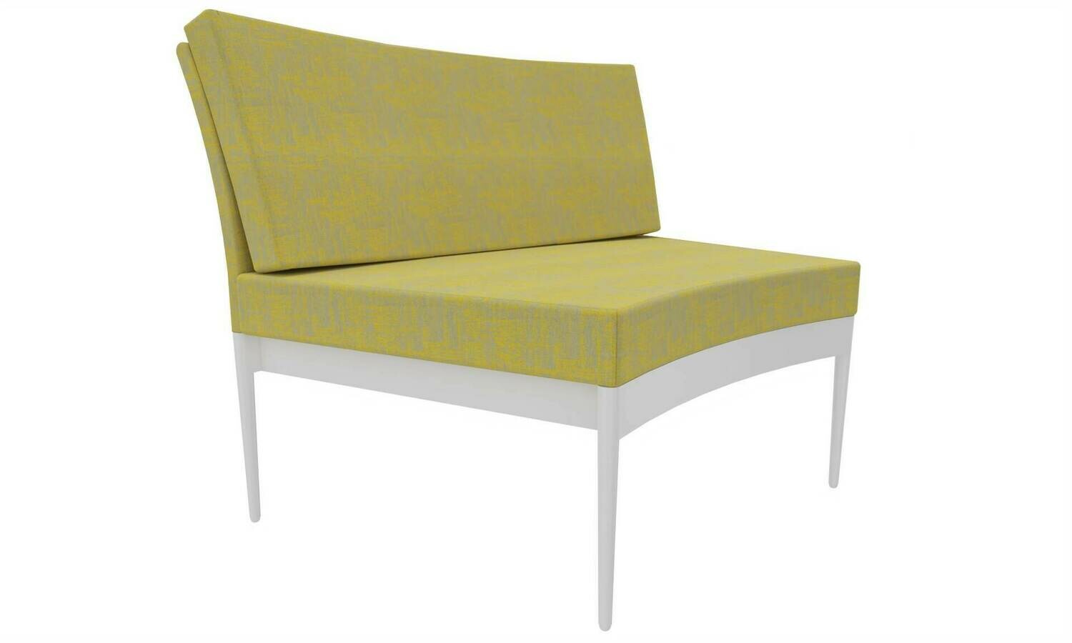 ELEMENTO BASICO COSTA ALTA AMARELO ILDIGO C/BASE CURVA BRANCA