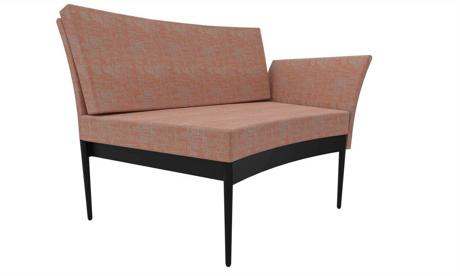 ELEMENTO LATERAL COSTA ALTA CORAL ILDIGO C/BASE CURVA ANTRACITE