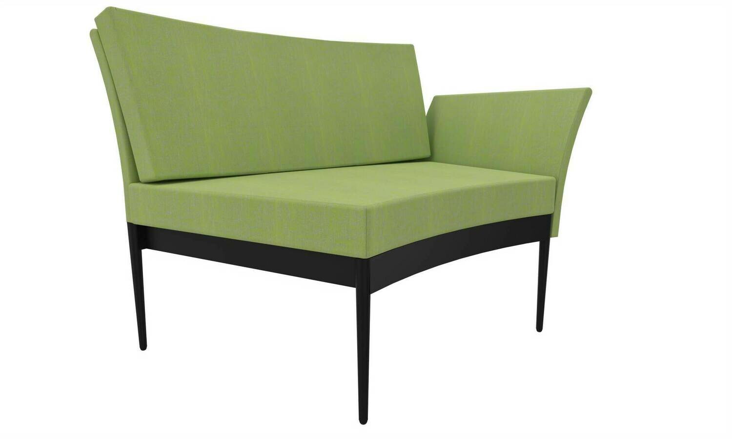 ELEMENTO LATERAL COSTA ALTA VERDE CLARO ILDIGO C/BASE CURVA ANTRACITE