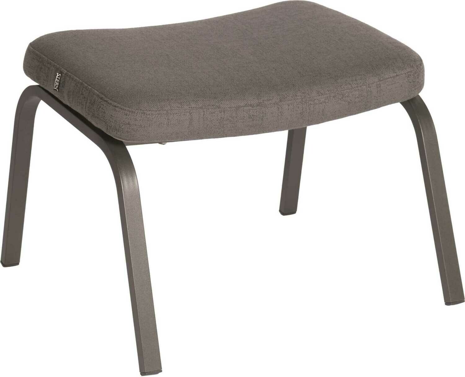 BANCO DE APOIO STAN ANTRACITE OUTDOORFABRIC CINZA ESCURO/CINZA MESCLADO
